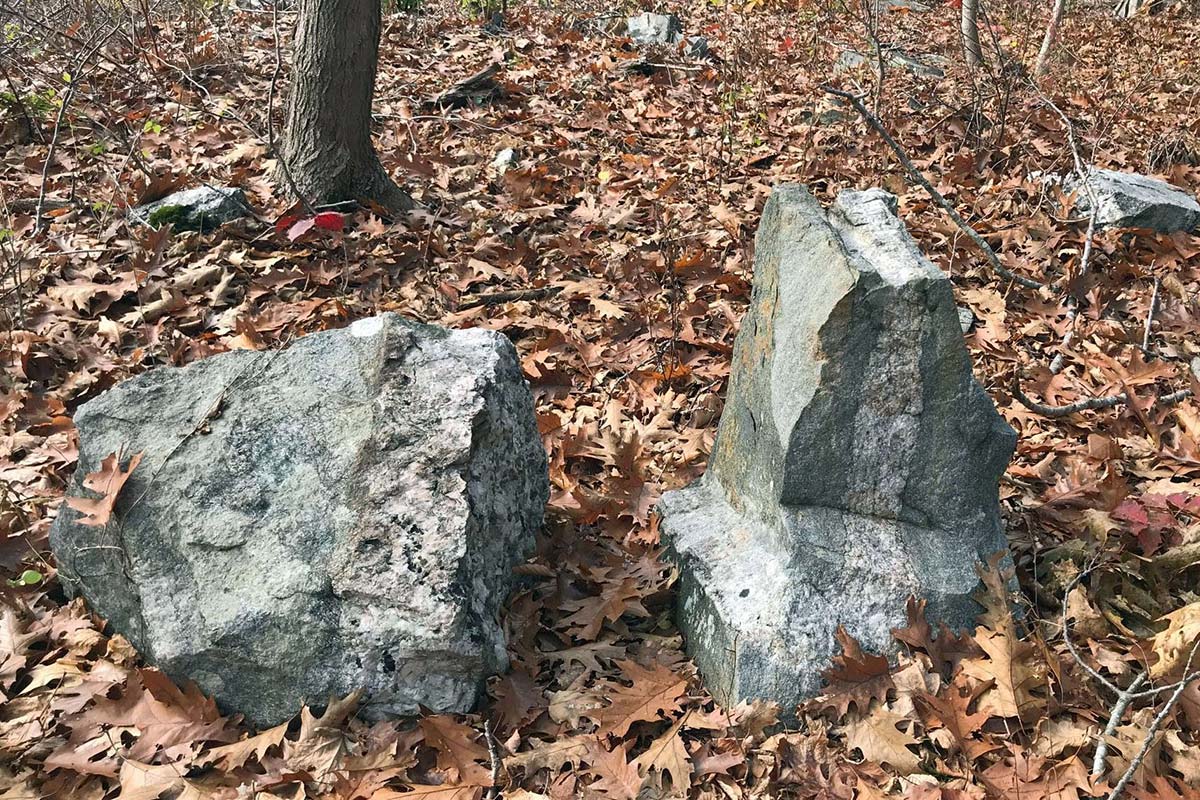 large boulders